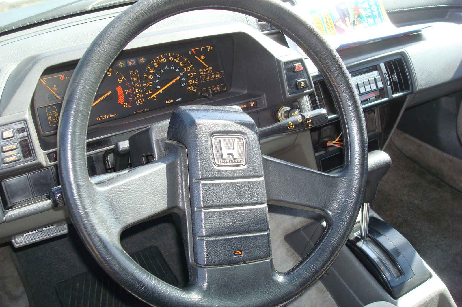 Honda prelude салон